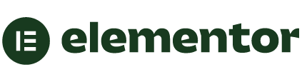 Dunkelgrünes Elementor Logo – Symbol für den WordPress-Pagebuilder, mit dem wir flexible Webseiten gestalten.
